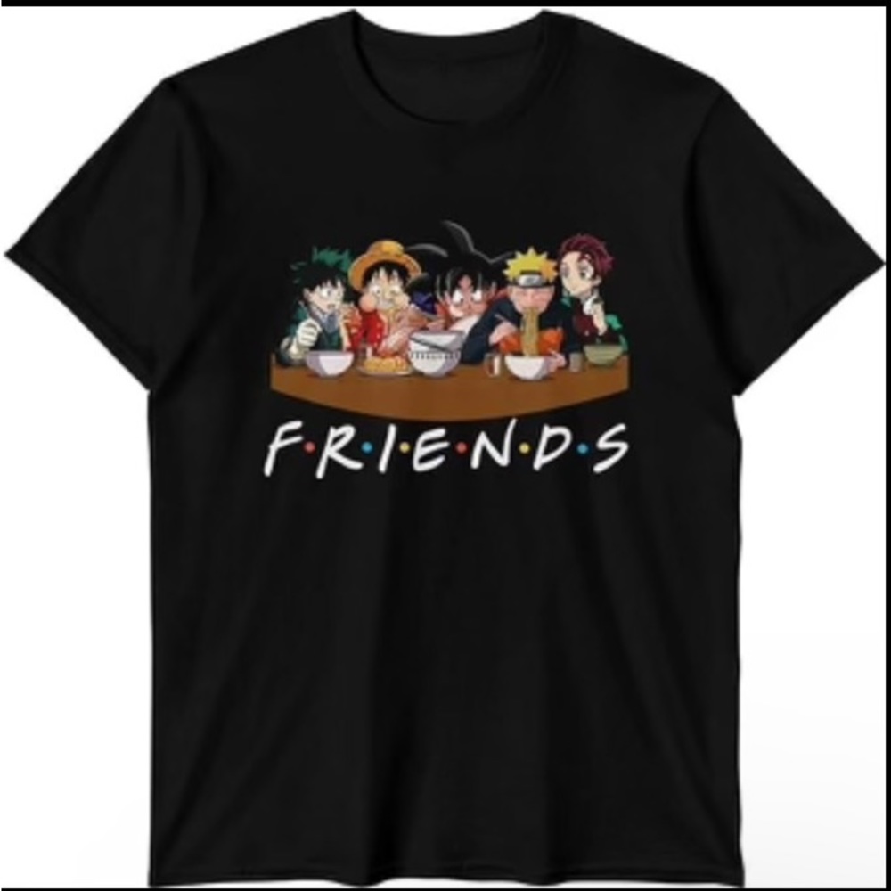 Anime x Friends T Shirt